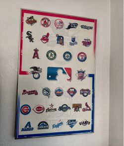 MLB wall hanging $10