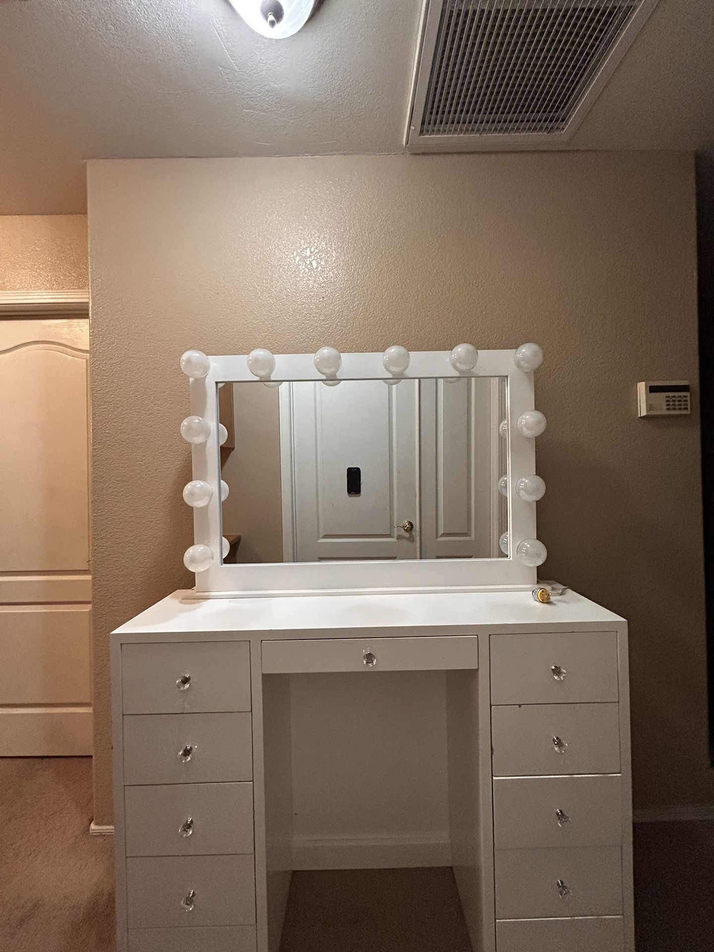 White Vanity