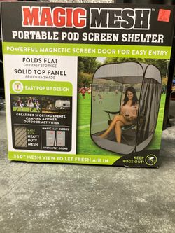 Portable bug camp pod