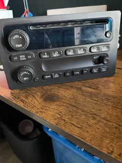 Factory radio for Chevy truck
