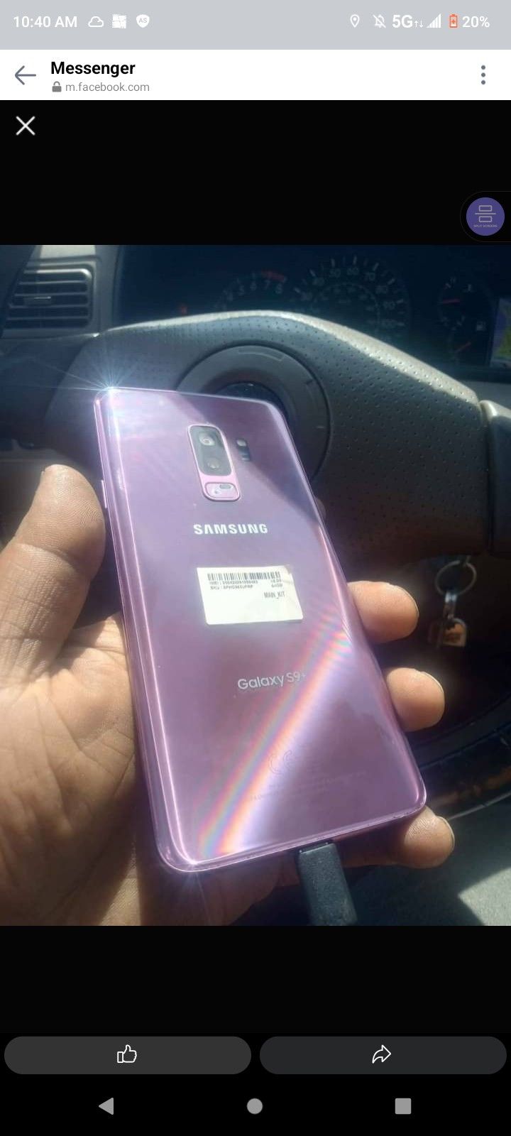 Samsung Galaxy S9 +