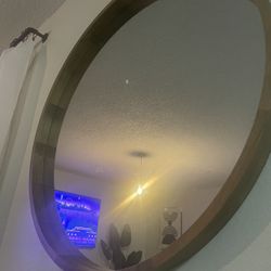 36x36 Wood Boho Mirror Not Even 2 Months Old I Paid Over $300 Asking $120