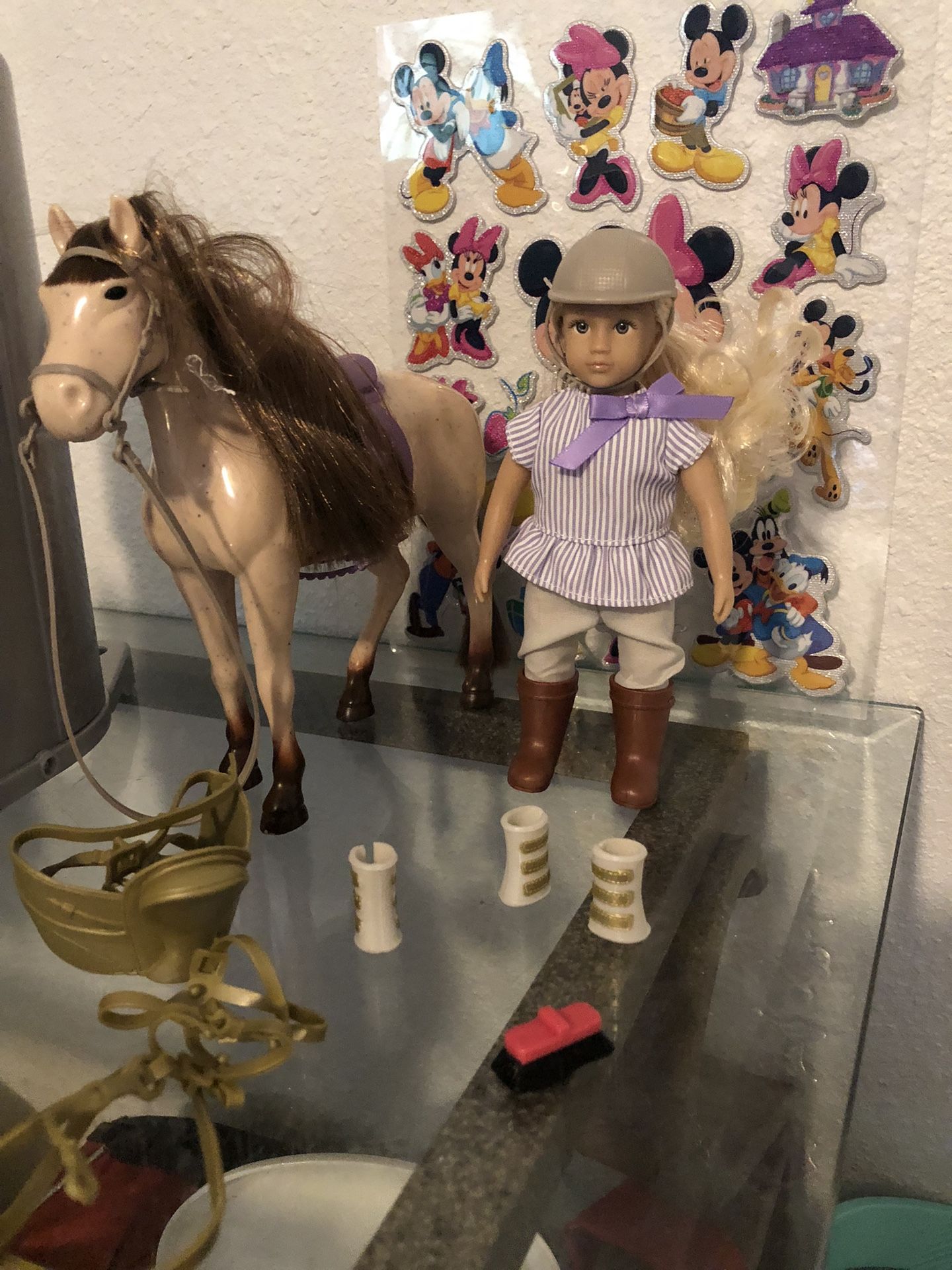 Doll Horse Trailer