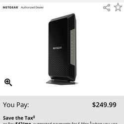 Netgear CM1200 DOCSIS 3.1 Multi-Gig Cable Modem