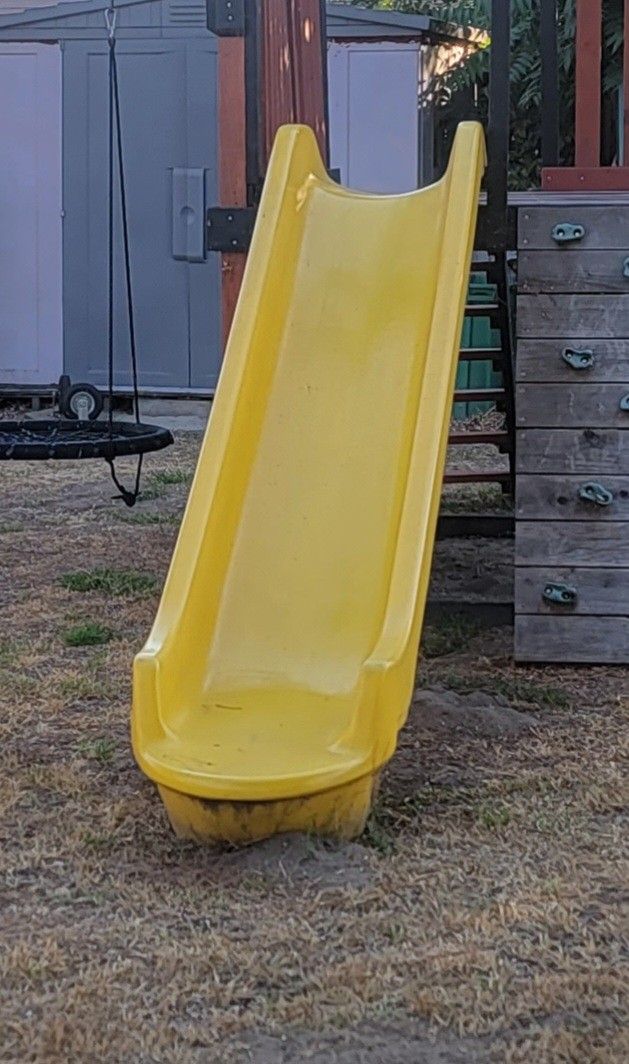 Heavy Duty Kids Slide And 2 New Heavy Duty Swings