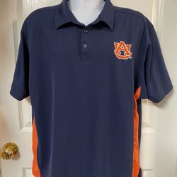 Genuine Stuff Auburn Tigers Polo Mens XL Shirt