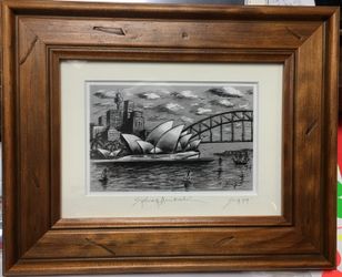 Sydney Australia print by Sarah Zhu