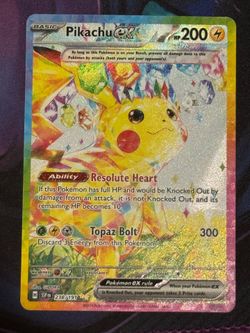 Surging Sparks SIR Pikachu Ex