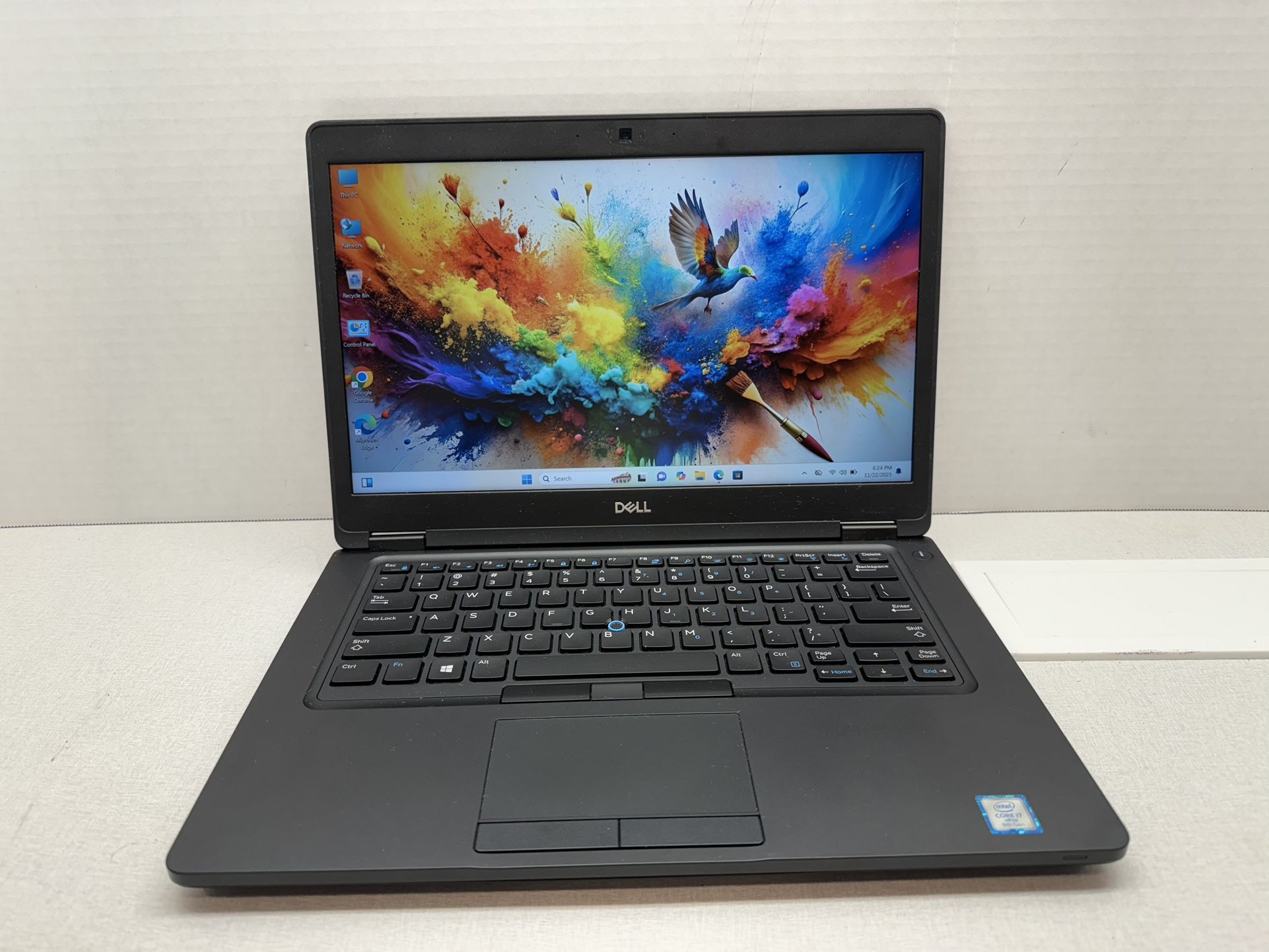 Dell Latitude 5491, Intel Core i7, 2.60 GHz, 16 GB RAM, 500 GB SSD, Wireless WiFi Webcam HDMI USB-C Bluetooth, SD Card Reader Windows 11 Office 2021 