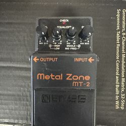Metalzone Guitar Distortion Pedal