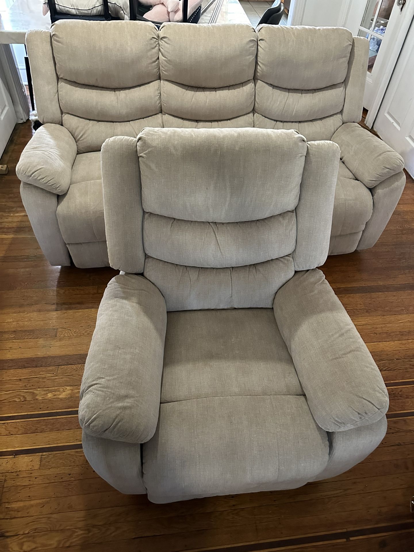 Tan Furniture Set