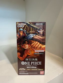 One Piece Card Game OPC-02 Sealed Booster Box - Simplified Chinese