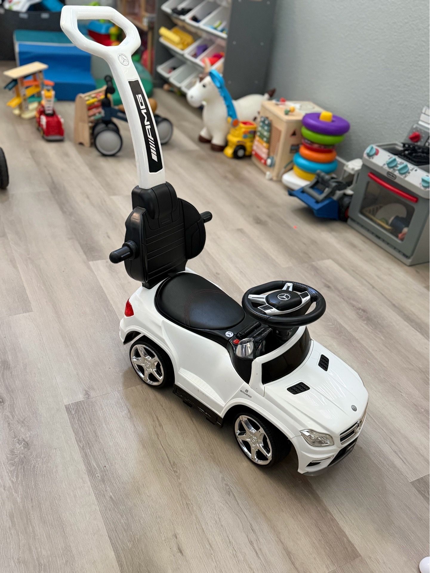 Baby/toddler AMG Benz push car