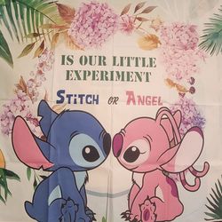 Stich and Angel party decor