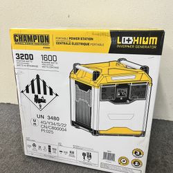 Champion 3200W Portable Power Station – 3276Wh