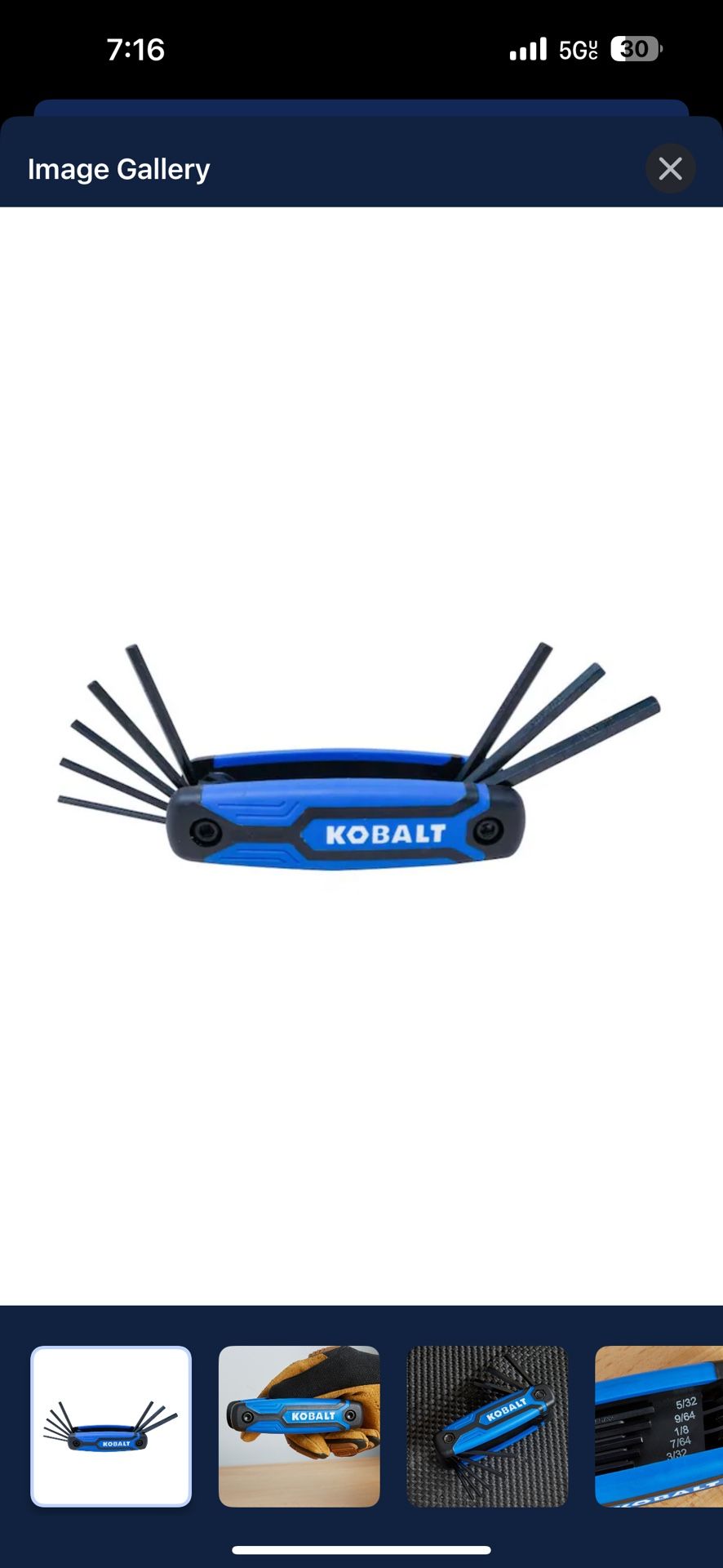 Hex Key Set