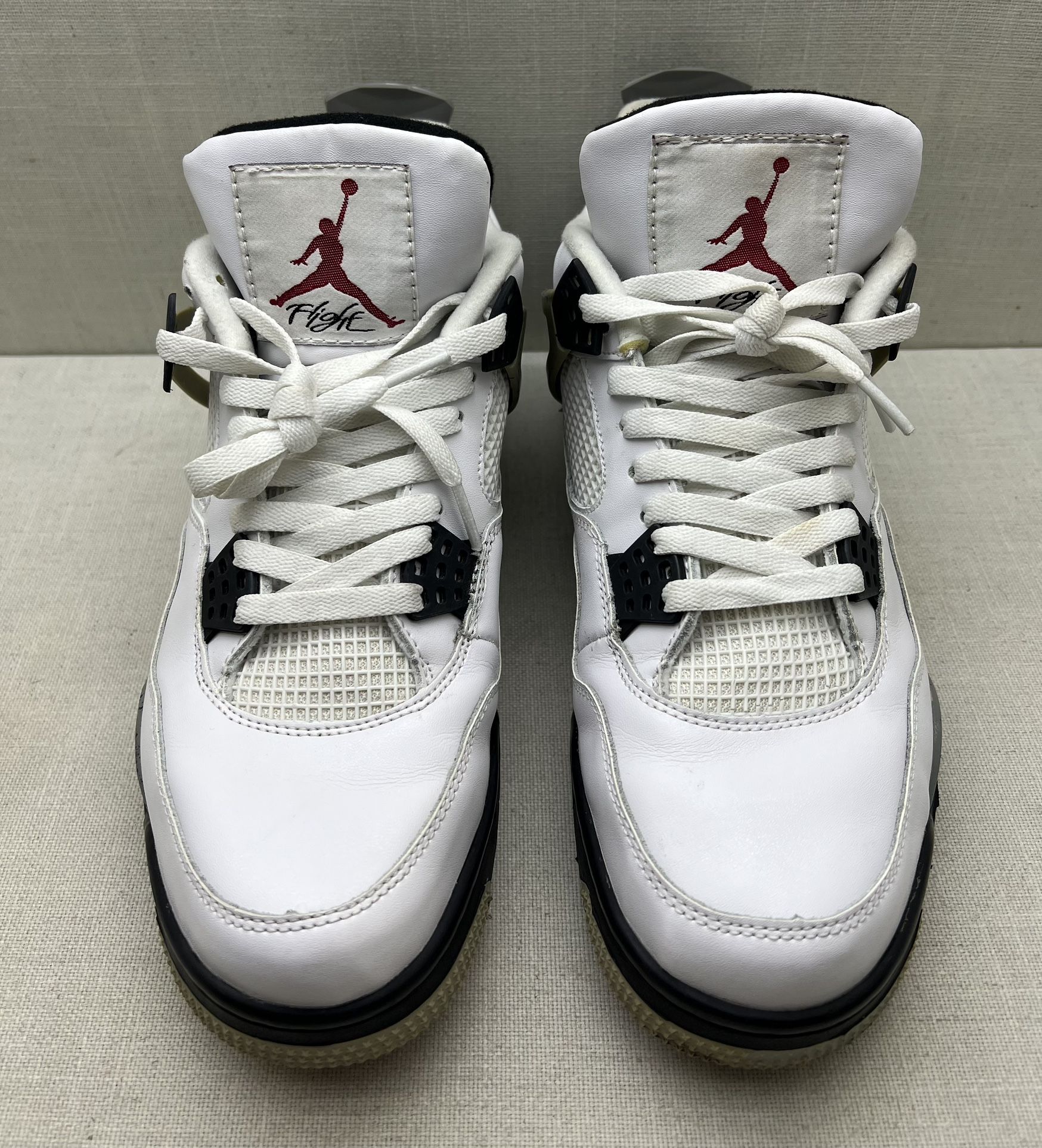 Nike Air Jordan 4 Retro OG White Cement 840606-192 Men\'s Size 10.5 Air Jordan 4 White/Cement 840606-192 | Kicks Finder main image 2