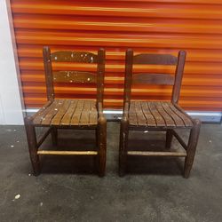 Vintage Collectable Chairs Pair