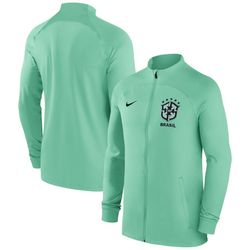 XXL Brasil National Team Nike Men's Strike Raglan Full-Zip Performance Track Jacket Green Slim Fit MSRP $95.00