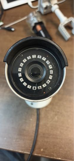 Outdoor Bullet Security Camera with IR LEDs