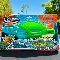 🔫 NEW Nerf Super Soaker DinoSquad Dino-Soak Water Blaster