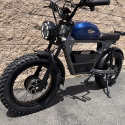 3000W/4000W Dual Motor E-Dirt Bike(All Wheel Drive), 26ah XL Battery, 38mph Top Speed 