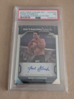 Topps 2024 Chrome  Frank Shamrock Octagon Legend  54/150