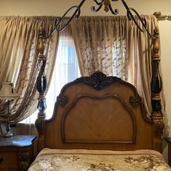 Queen Bed Night Sands Dresser For Sale 