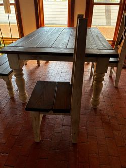 Handmade Farmhouse Table Seeks Family