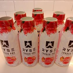 RYSE Loaded Pre Workout Drink - Pink Splash [8-Count]