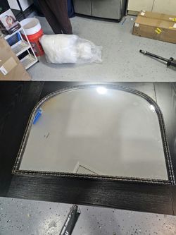 Black Gold Vintage Decorative Mirror