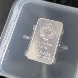 New 🌟  3g Scottsdale Silver Bars [1g Bars] With Protective Case 