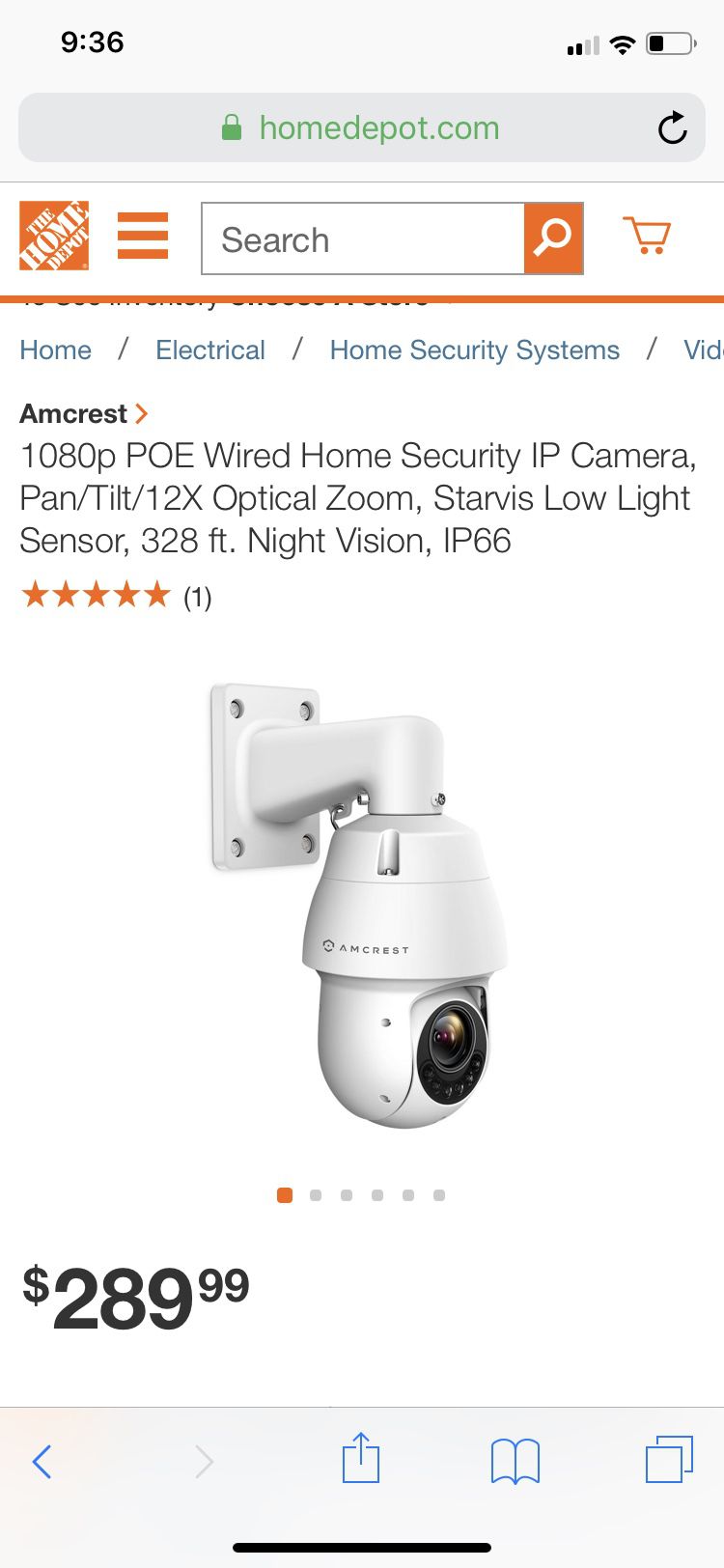 1080p home security camera