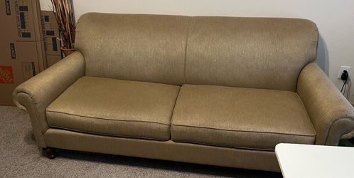 Couch  and Partition $140 OBO