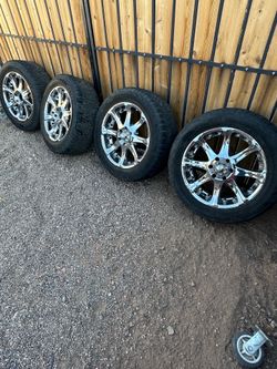 20 inch Silverado wheels 6lug Chevy avalanche Yukon Sierra Tahoe