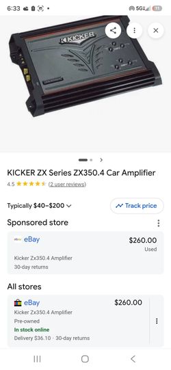 Kicker Amp