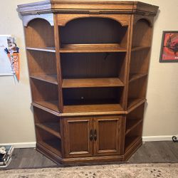 Oak Entertainment Center