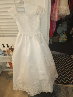 Beautiful Childs First Communion Dress