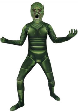 Adult Goblin Costume Green Classic Characters Halloween Cosplay Costume