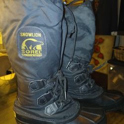 Sorel Women's SIZE 5  Snowlion Insulated Knee H igj Winter BOOTS
