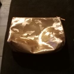 Gold Camouflage Lancome Makeup Bag