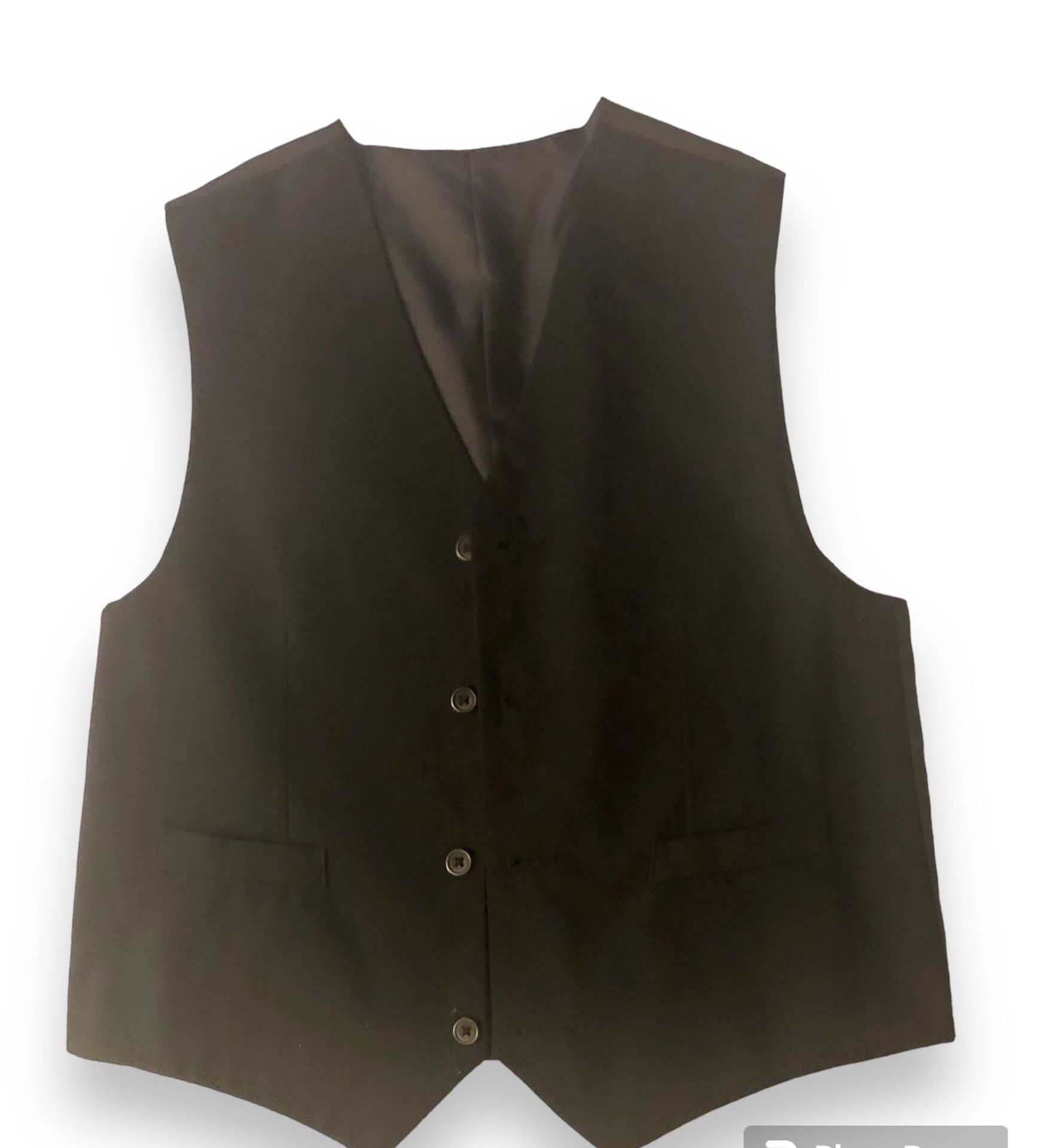 Black Reversible Vest
