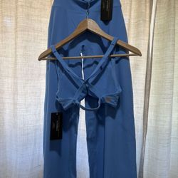 Set para Mujer  Azul Para Ejercicio 