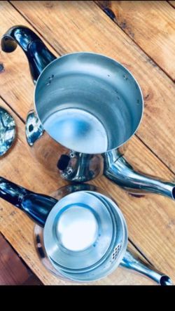 Sarai less steel double teapot/samavar!$35!OBO!
