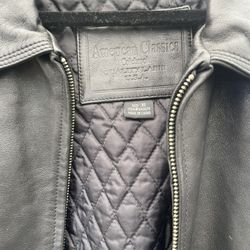 Black Leather Jacket $ 40