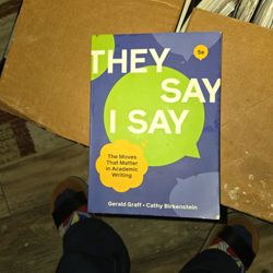 They Say I Say