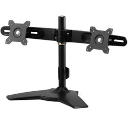 PLANAR DUAL MONITOR STAND 15”-24”, TAA COMPLIANT FOR LCD’S BETWEEN 15” - 24”