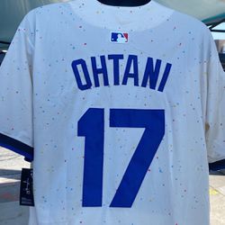 Shohei Ohtani #17 Men's Los Angeles Dodgers Nike City Edition Jersey Large X-Large 3XL