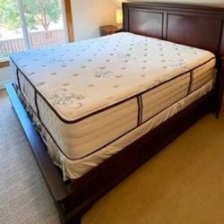 Simmons Beautyrest Elite KING Plush Pillowtop Mattress & Box Springs