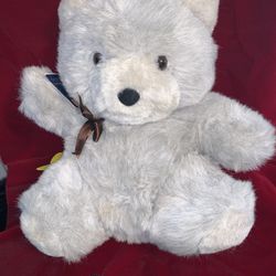 Vintage Grey Carousel Fletcher Teddy Bear 💘🧸